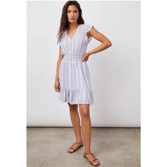 Rails Tara Stripe Dress in Blue Catalina - Picture 1 of 9
